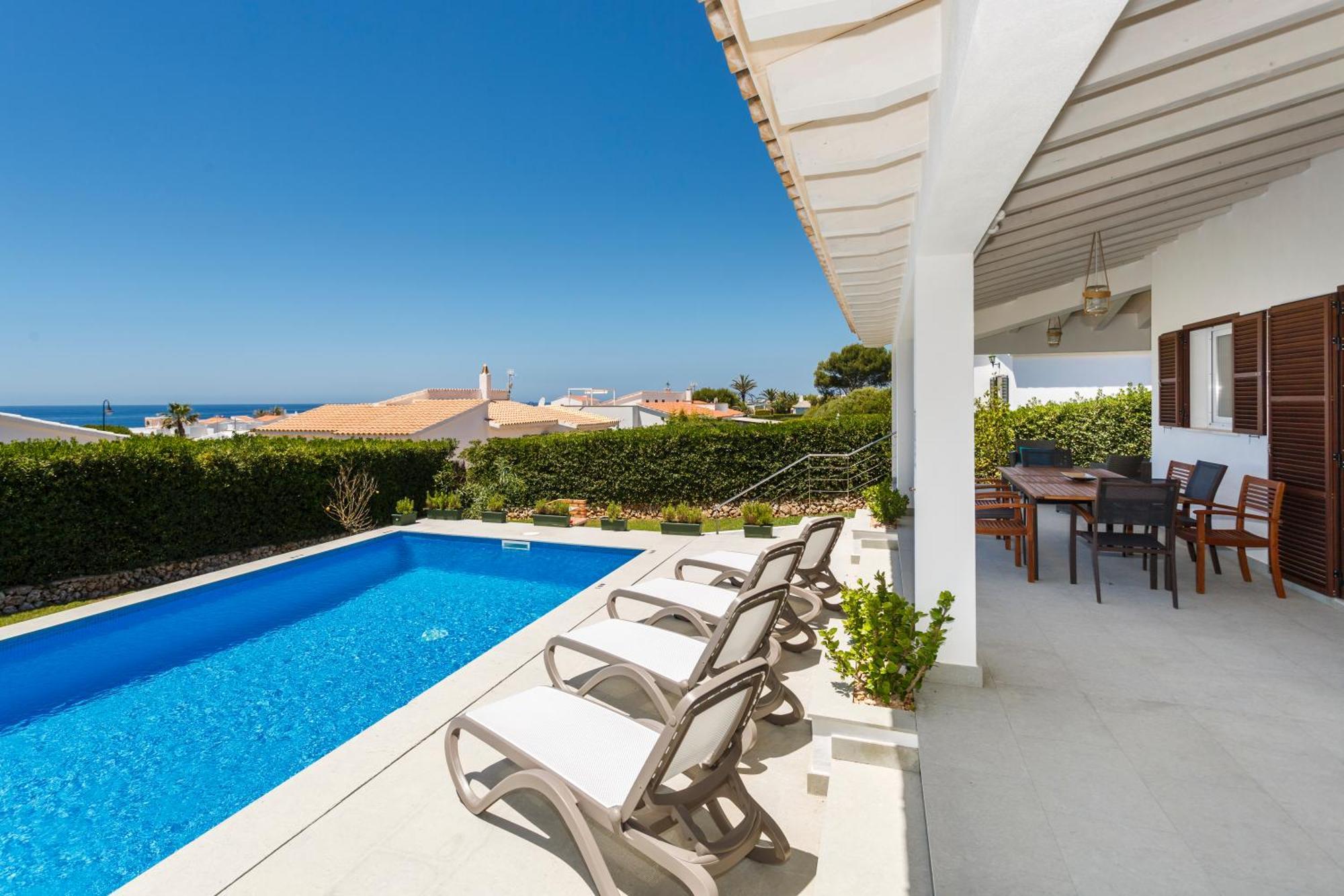 Bini Sole - Villa De Lujo Con Piscina En Menorca Binibeca Exterior photo