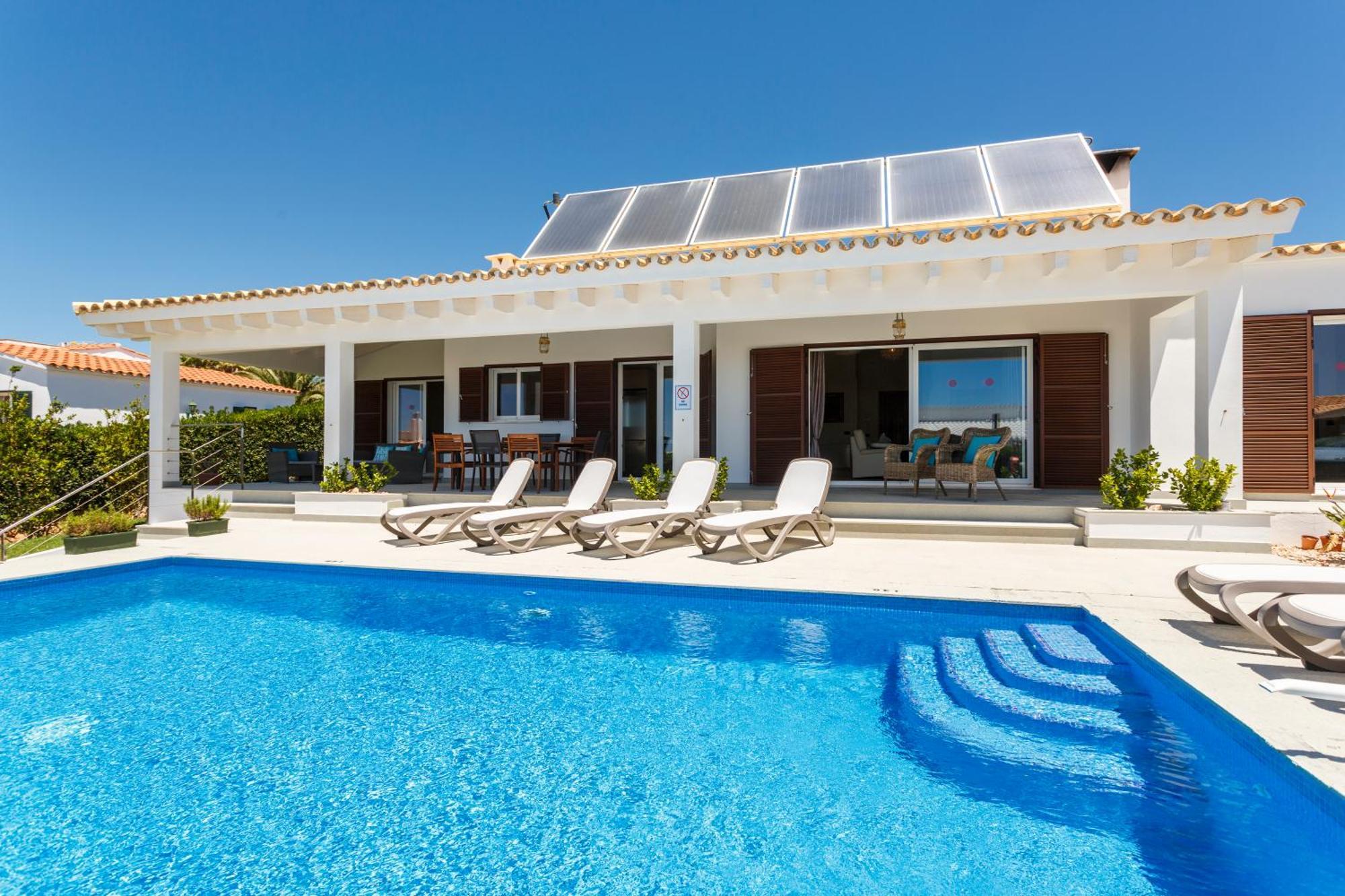 Bini Sole - Villa De Lujo Con Piscina En Menorca Binibeca Exterior photo